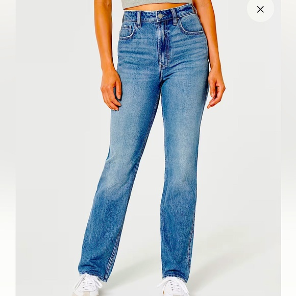 Hollister Denim - Hollister Ultra High-Rise Vintage Straight Jeans Size W26 3